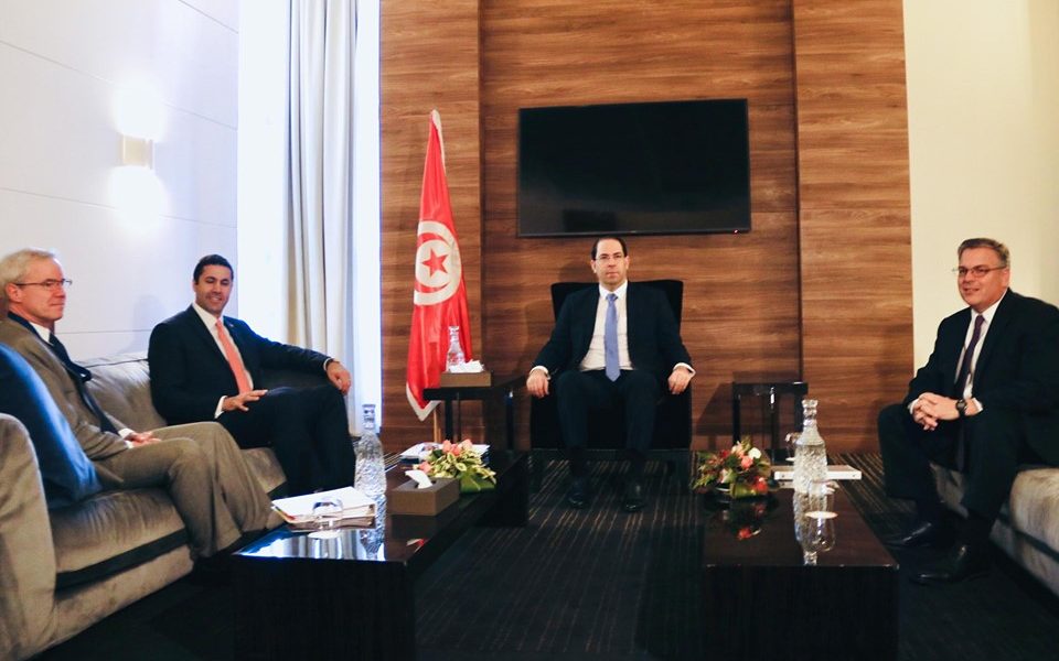 Tunisia-Caretaker PM Youssef Chahed meets Acting Under Secretary for ...