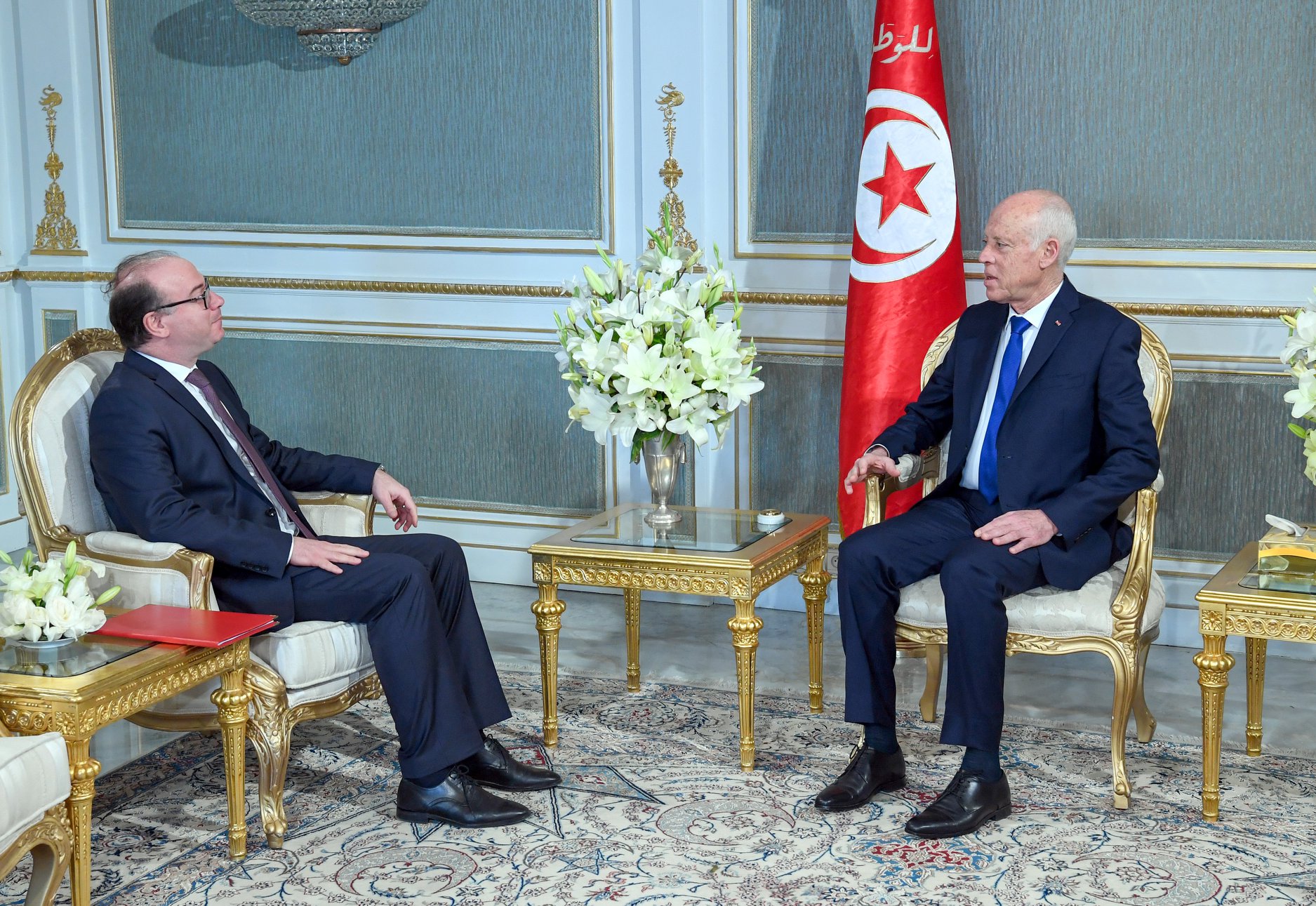 Tunisia- President Kais Saied meets PM Elyes Fakhfakh - Tunisia News