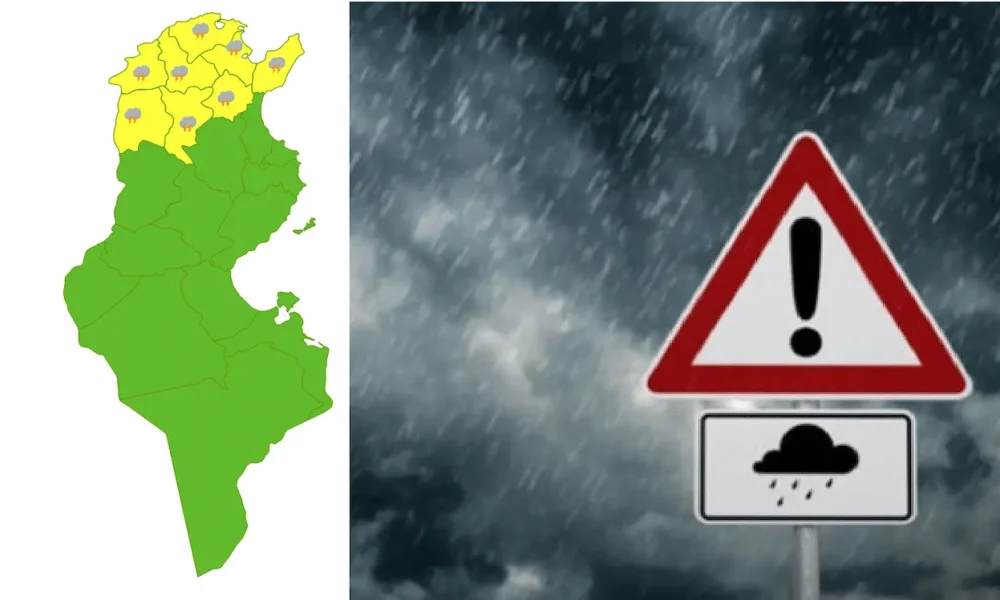 Weather Update: Heavy Rainfall Reaching 60mm