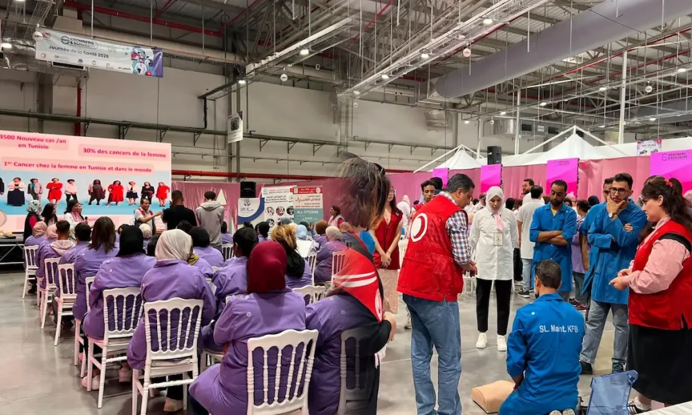  Tunisia: Béja hosts free medical consultations and breast cancer awareness campaign for Pink October